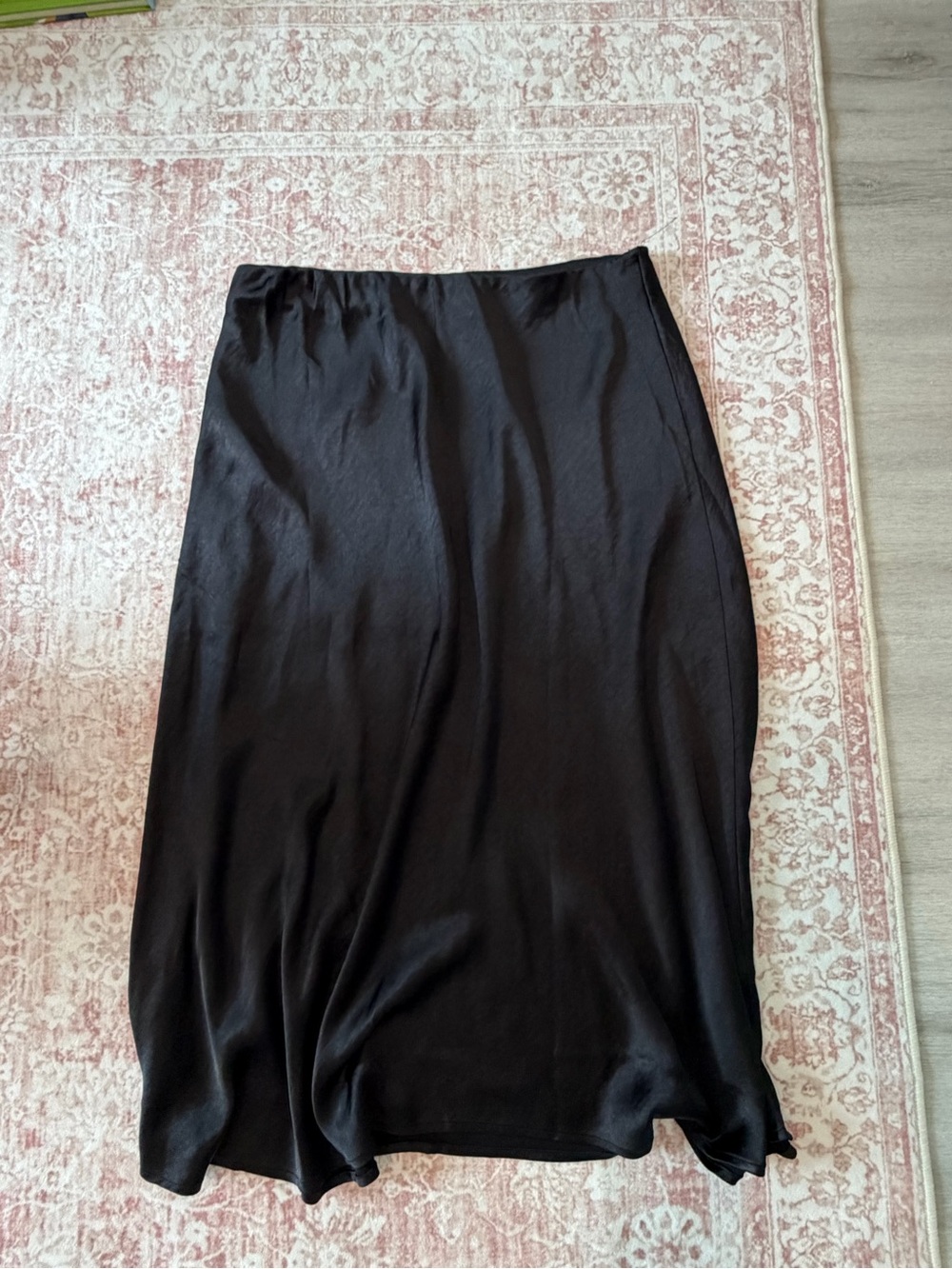 OAK + FORT Black Midi Skirt